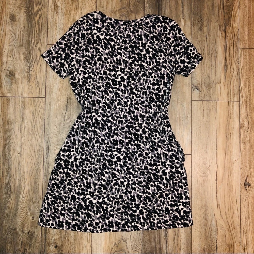 Ellen Tracy Black & White Mini Dress With Pockets - Picture 6 of 6